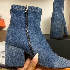 Dries Van Noten Denim boots